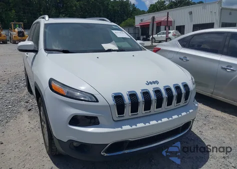 2016 Jeep Cherokee Limited from USA, damaged, VIN 1C4PJMDB6GW142956